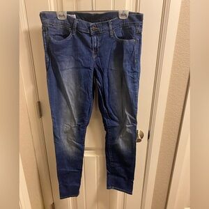 Gap 1969 Jeans 32 14 Always Skinny Stretch Blue Denim